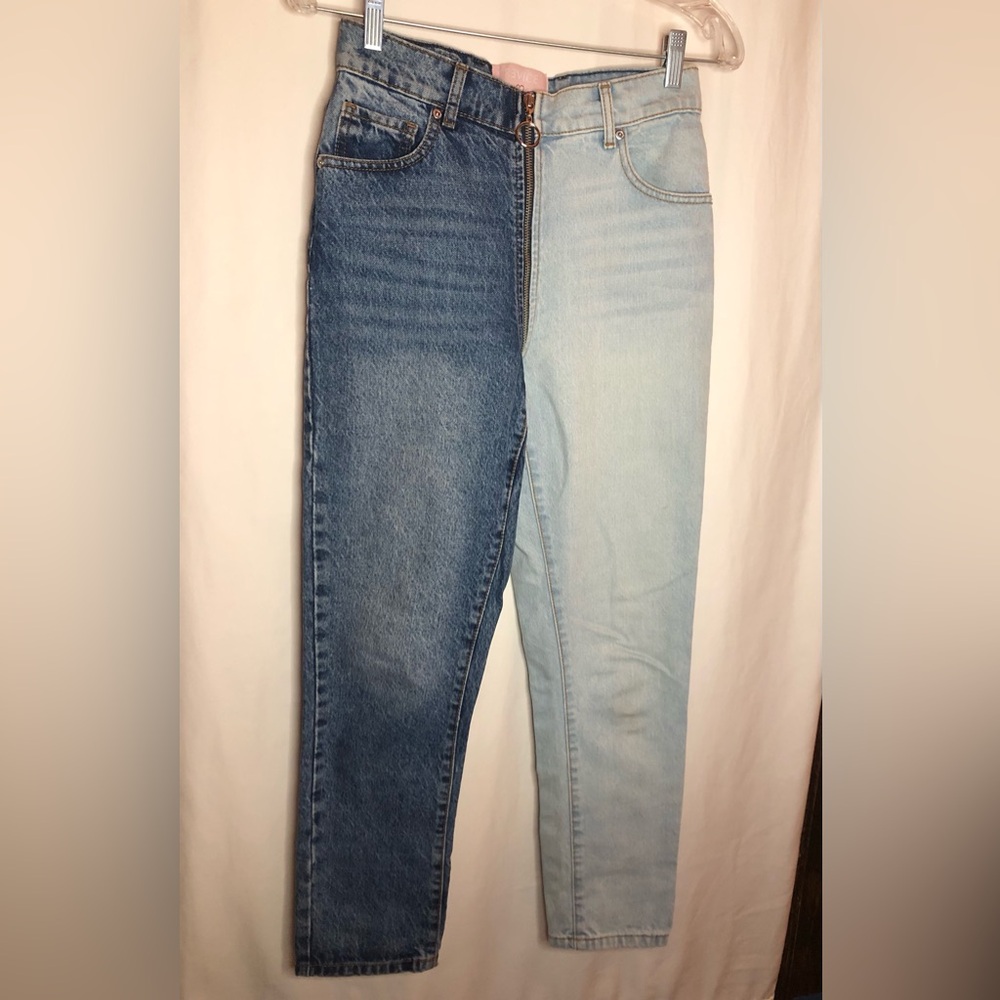 REVICE Yin Yang Zipper Denim
